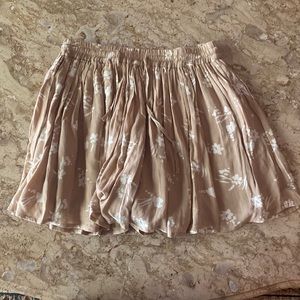 Amuse Society XS floral skirt